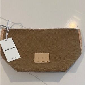 Graf Lantz Hana Canvas Pouch NWT